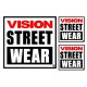 Stickers Vision Street Wear