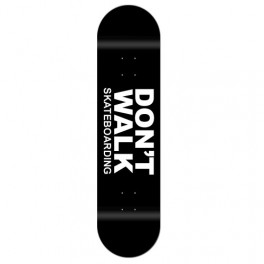 Board personnalisée Don't walk, skateboarding