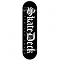 Board Skatedeck black gothique