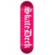 Board Skatedeck girl logo gothique