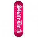 Board Skatedeck girl logo gothique