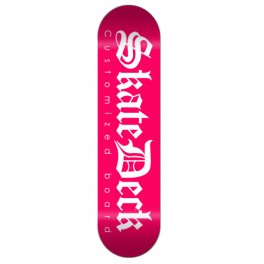 Board Skatedeck girl logo gothique