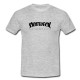 Tee shirt skatedeck gris chiné style thrasher