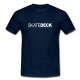 Tee shirt skatedeck bleu marine