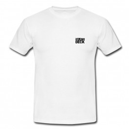 Tee shirt skatedeck blanc