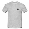 Tee shirt skatedeck gris chiné