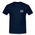 Tee shirt skatedeck bleu marine