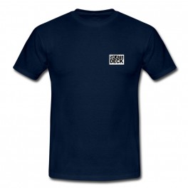 Tee shirt skatedeck bleu marine