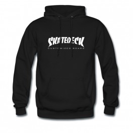 Sweat shirt skatedeck noir style thrasher