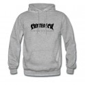 Sweat shirt skatedeck gris chiné style thrasher