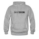 Sweat shirt skatedeck gris chiné
