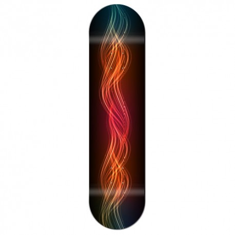 Skate personnalisé light and color